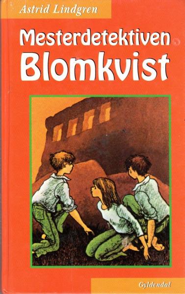 Astrid Lindgren book DANISH -  Mesterdetektiven Blomkvist - softcover